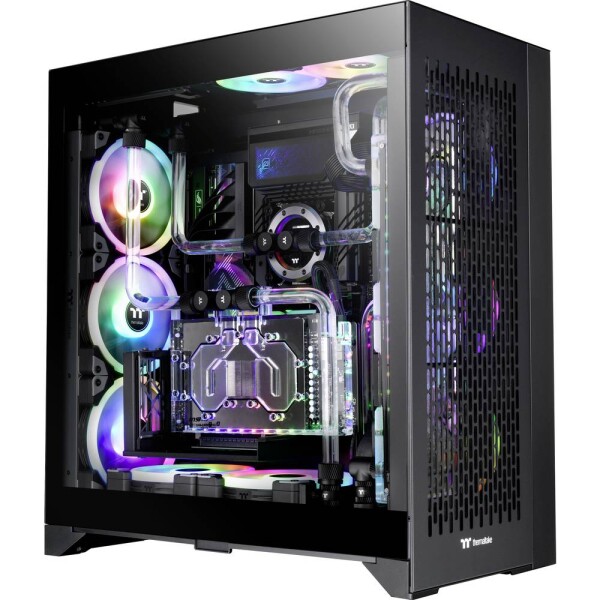 Thermaltake View 270 TG ARGB modrá / E-ATX / 2x USB-A 3.0 / 1x USB-C 3.2 / 1x 140mm RGB / bez zdroja (CA-1Y7-00MFWN-00)