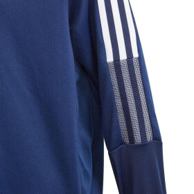 Tiro 21 Youth Jr GK9661 modrá tréningová mikina s kapucňou - Adidas 176