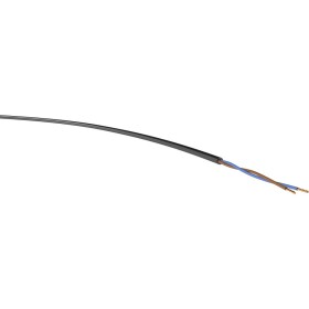 VER H03VV-F 2x0,75 sw Ri.100 energetický kabel H03VV-F 2 x 0.75 mm² čierna 100 m; VER H03VV-F 2x0,75 sw Ri.100