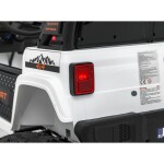 Mamido Elektrické autíčko Extreme Sport 4x4 s premenlivou veľkosťou bielej