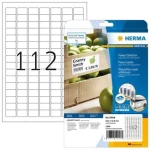 Herma Etikety 25,4x16,9 mm / biele, extra lepivé / A4 / 25 listov / 2800 ks (10916)
