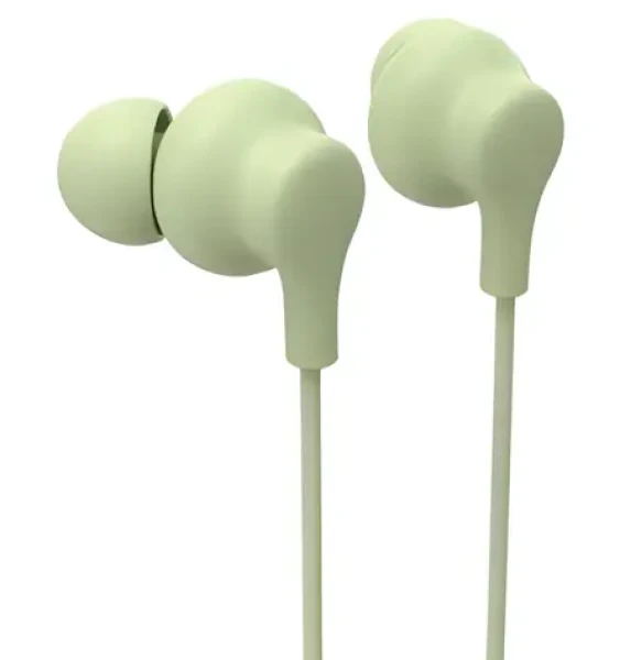 HAMA EP Curly zelená / Slúchadlá do uší / mikrofón / USB-C / 1,2 m
