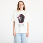 Tričko A BATHING APE Garment Dye Rhinestone Ape Head Relaxed Fit Tee UNISEX Ivory M