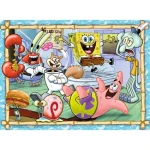 Ravensburger Detské puzzle Nové dobrodružstvá v Bikini Bottom