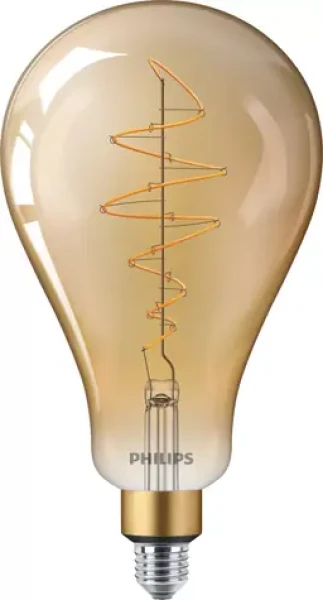 Philips Vintage LED E27 A160 jantárová / Žiarovka / 40 W / 470 lm / 1800 K / stmievateľná (SKL000404957)