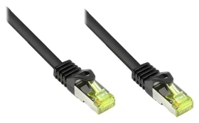 Good Connections Cat7 S/FTP 15m čierna / Patch kábel / RJ-45 / 600 MHz (8070R-150S)