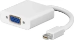 MicroConnect Adapter mini DisplayPort (M) - VGA (F) biela (MDPVGA2)