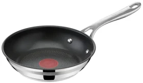 TEFAL Jamie Oliver Cook SMART / Panvica / 20 cm / nerezová oceľ / Titanium 2X / indukcia (E31002)