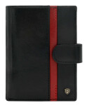 Pánske peňaženky Pánska kožená peňaženka N575L RVTP 3081 B čierna jedna velikost