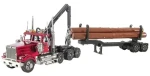 Metal Earth 3D Puzzle Western Star 4900 Log Truck s návesom