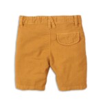 Kraťasy chlapčenské ľanové, Minoti, Lizard 5, hnedá - 86/92 | 18-24m