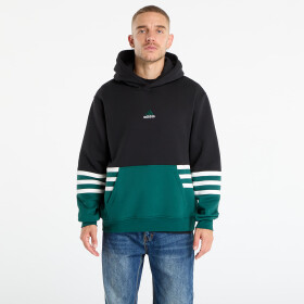 Mikina adidas Archive Cutline Hoodie Black/ Collegiate Green L