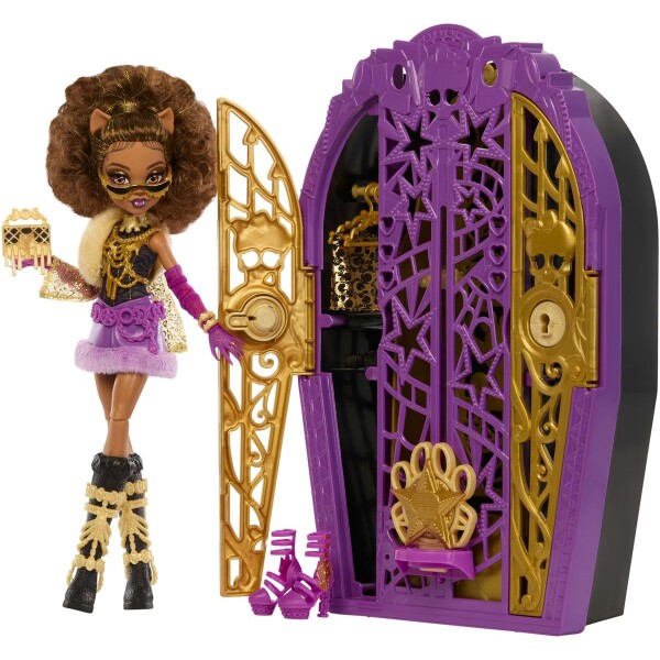 Monster High Skulltimate Secrets Hauntlywood Mysteries bábika - Clawdeen
