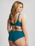 Sculptresse Dionne Midi Brief teal animal 9694