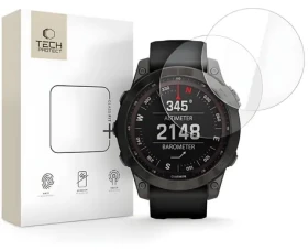 Tech-Protect Glass Fit+ sklo pre Garmin Fenix 7/7 Pre číre / Ochranné tvrdené sklo / 2 ks v balení