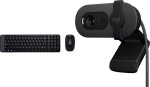 Logitech MK220 Wireless Combo (920-003168) + Brio 100 (960-001585)
