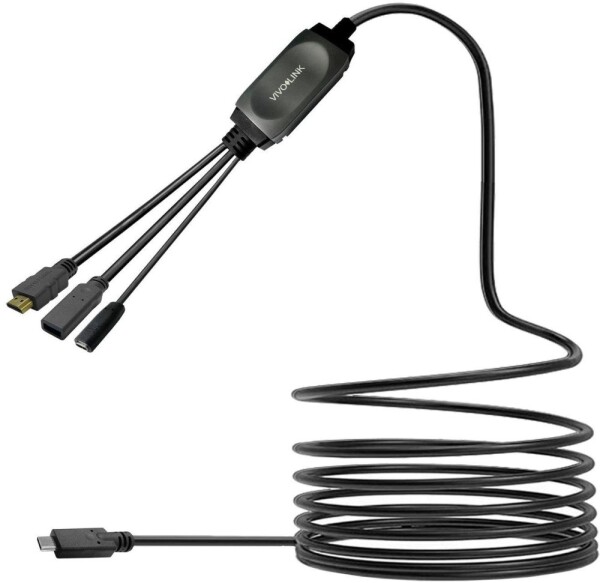 VivoLink USB-C HUB Cable with USB3.0 &