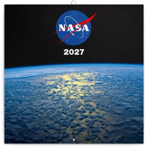 NOTIQUE Poznámkový kalendár NASA 2027 / 30 × 30 cm