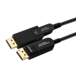 MicroConnect Premium Optic Fiber Kábel Mini DisplayPort 1.4 (M) - DisplayPort (M) 15m čierna / redukcia z MiniDP na DP (DP-MMG-1500MBV1.4OP)