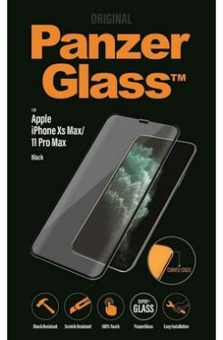 PanzerGlass Curved Edges Tvrdené sklo pre Apple iPhone 11 Pro Max amp; Xs Max čierna (5711724026720)