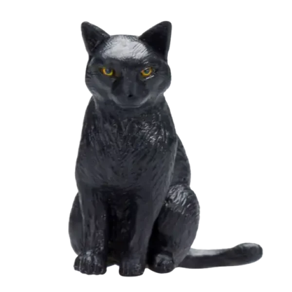 Mojo Mačka čierna sediaca
