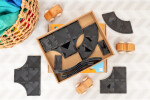 Connetix Connetix Tiles - Magnetická Stavebnica Rampy a Križovatky 16 ks