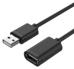 Unitek Y-C417GBK čierna / Kábel USB-A 2.0 (M) - USB-A 2.0 (F) / 3 m (Y-C417GBK)