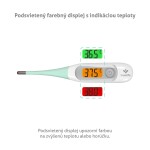 TRUELIFE Care T3 digitálny teplomer kontaktný 1 ks