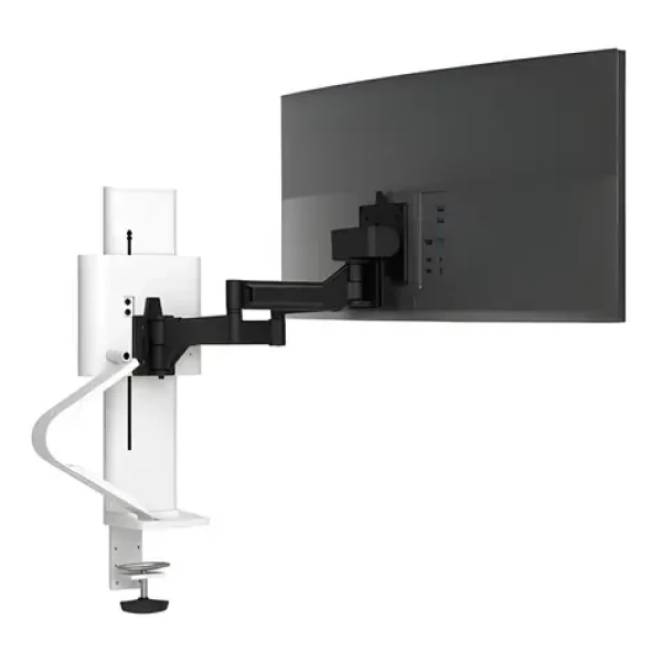 Ergotron TRACE biela / Rameno pre monitor / Naklápanie +5° až -75° / výška až 279 mm / nosnosť 9,8 kg (45-630-216)
