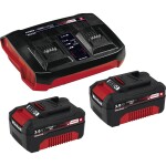 Einhell Power X-Change 2x 3Ah & Twincharger Kit akumulátor do náradia a nabíjačka, 3 Ah Li-Ion akumulátor, 4512083; 4512083