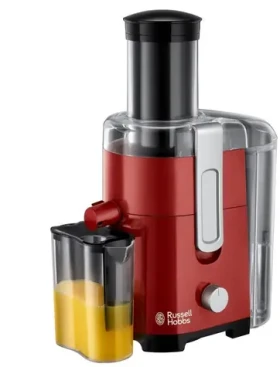 Russell Hobbs Desire 24740-56 / odšťavovač / 550 W / 2 rýchlosti / 0.75L na šťavu / 2L na dužinu / červená (24740-56)
