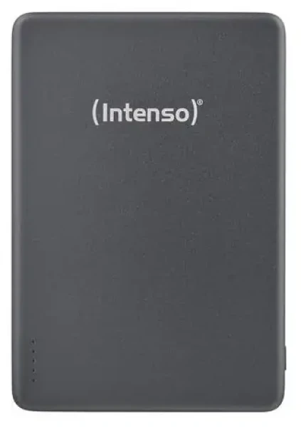 INTENSO MW5000 šedá / Powerbanka / magnetická / MagSafe / 20W / 5000mAh (7344024)