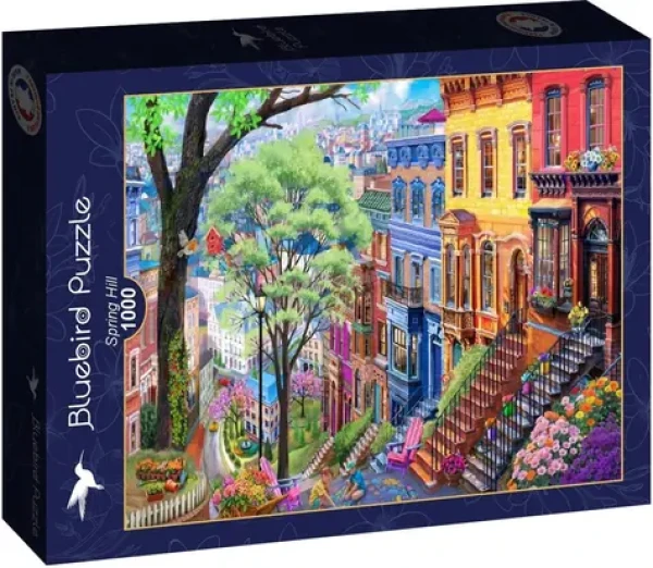 BlueBird Puzzle Jarné mesto