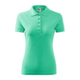 Dámske polo tričko MLI-21095 Mint - Malfini 2XL Mátově zelená