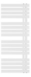 Instalprojekt - Kúpeľňový radiátor POP STAR - Farba radiátora - Biela, Rozmer radiátora - 600 × 1190 mm, výkon 495 W RADPOP601235