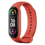 FIXED Silicone Strap Silikónový remienok pre Xiaomi Mi Band 5 amp; Mi Band 6 červená (FIXSSTB-637-RD)