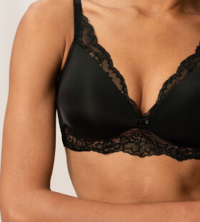 Podprsenka braletka Amourette Charm P čierna - TRIUMPH BLACK 75A