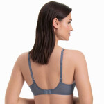 Podprsenka Colette s kosticami a medzikusmi 5251 sky grey - RosaFaia 469 sky grey 85B