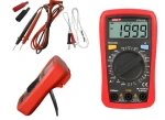 UNI-T UT131C červená/sivá / Digitálny multimeter / CAT II 250 V / -40 až 1000 ° C / odolnosť proti pádu 2 m (UT131C)