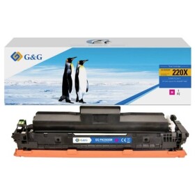 G&G toner náhradný HP 220X, W2203X purpurová 5500 Seiten kompatibilná náplň do tlačiarne; NT-PH2203XM-B-V2-S1