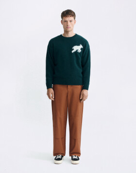 Thinking MU Oveja Bolt Knitted Sweater L