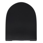 WC doska VitrA Sento duroplast čierna mat 120-483-009 120-483-009