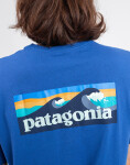 Patagonia M's Boardshort Logo Pocket Responsibili-Tee Endless Blue S