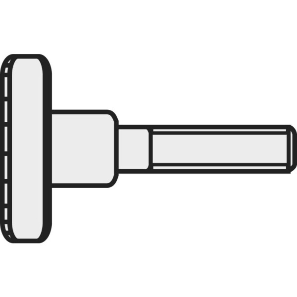 TOOLCRAFT M3*16 D464-5.8:A2K 189355 ryhovaná skrutka M3 16 mm DIN 464 ocel glavanizované zinkom 10 ks; 189355