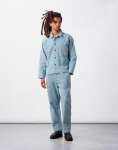 Service Works House Gingham FOH Jacket Blue XL