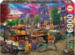 Educa Puzzle Bicykle v Amsterdame