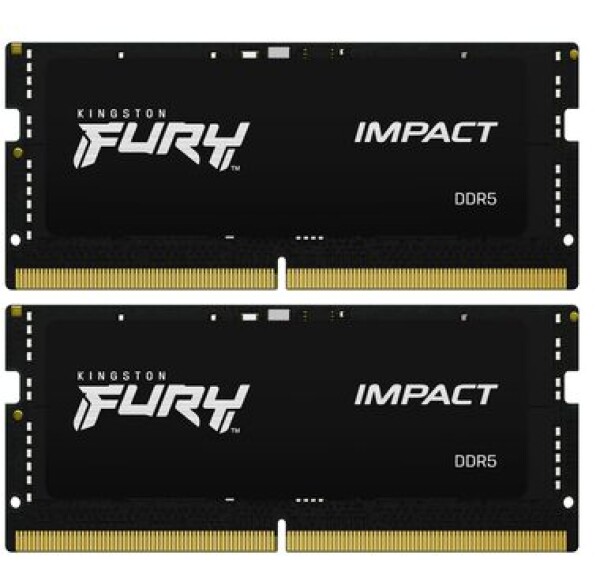 Kingston FURY Impact 64GB (2x 32GB) DDR5 4800MHz / CL38 / SO-DIMM (KF548S38IBK2-64)