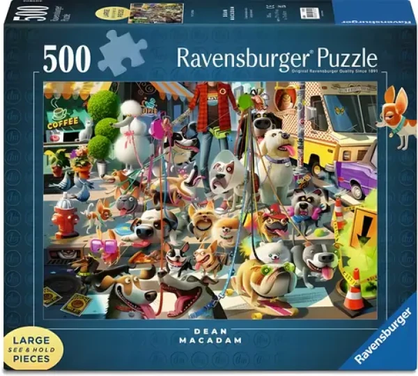 Ravensburger Puzzle Venčenie psov
