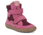 Dievčenská zimná barefoot obuv TEX WINTER Fuxia, Froddo, G3160233-5, fuxia - 40