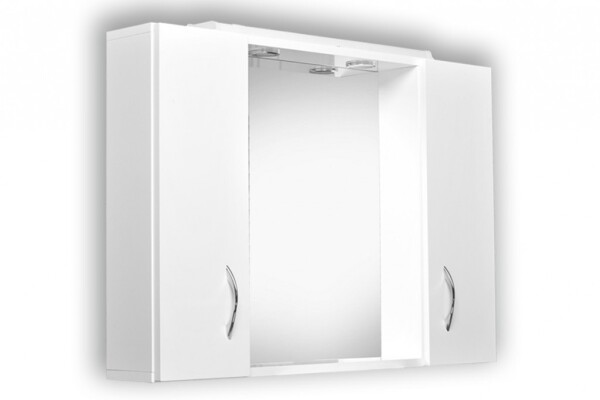 OLSEN SPA - Zrkadlo HELIOS - Nábytok - Helios - Helios 85, zrkadlo s osvetlením + skrinka OLNHEL85